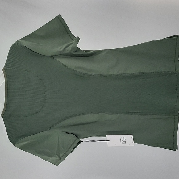 Olive Green Women's Scrub Top - Picture 12 of 16